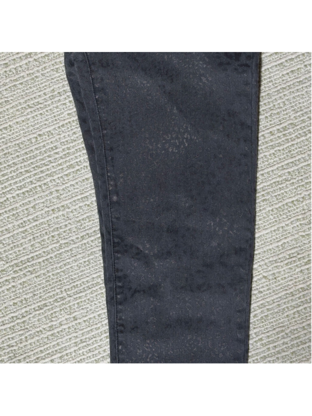 Womens 26/4 NEW Numero Reeves Mid-Rise Skinny Jeans Leopard Print Cheetah NWT - Picture 5 of 11